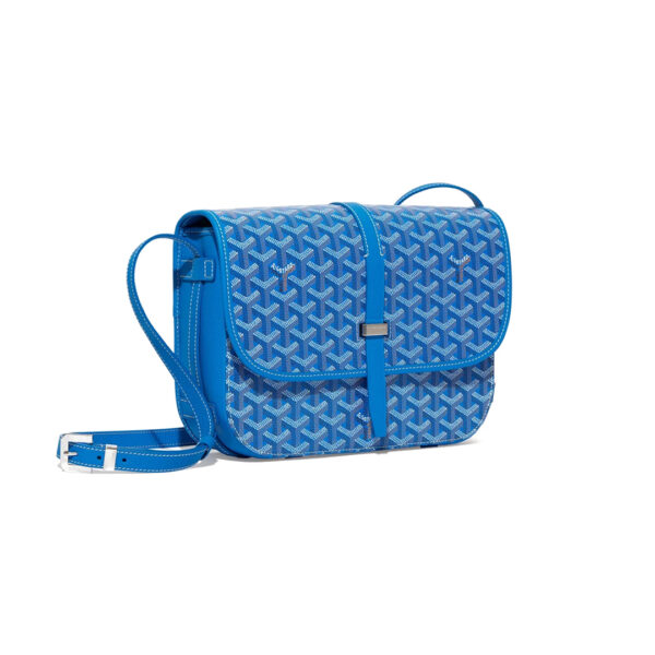 Goyard Belvedere MM Bag Sky Blue