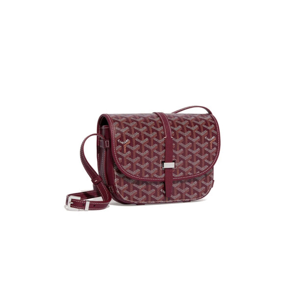 Goyard Belvedere PM Bag Burgundy