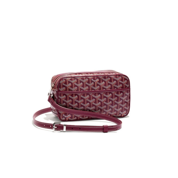 Goyard Cap-Vert PM Bag Navy Burgundy