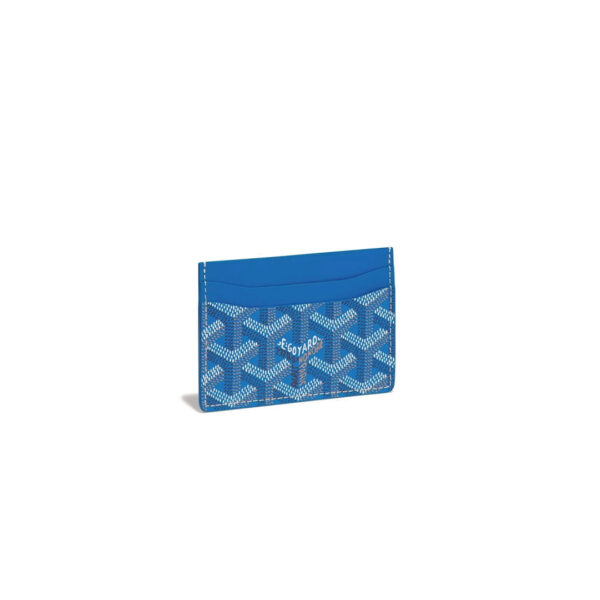 Goyard Saint-Sulpice Card Wallet Sky Blue