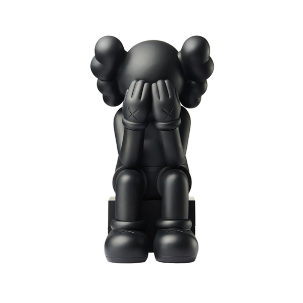 KAWS Passing Through Open Edition Vinyl Figure Black