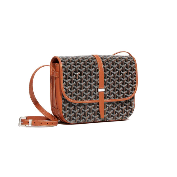 Goyard Belvedere MM Bag Black & Tan