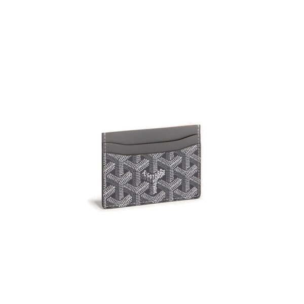 Goyard Saint-Sulpice Card Wallet Grey