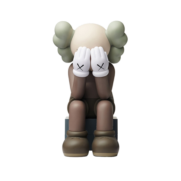 KAWS Passing Through Open Edition Vinyl Figure Brown