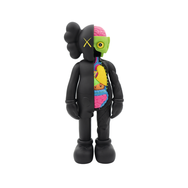KAWS Companion Flayed Open Edition Vinyl Figure Black