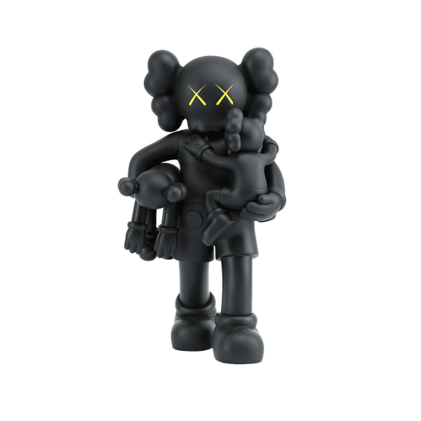 KAWS Clean Slate Vinyl Figure Black