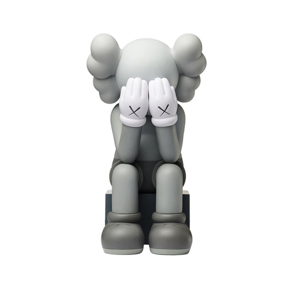 KAWS Passing Through Open Edition Vinyl Figure Grey