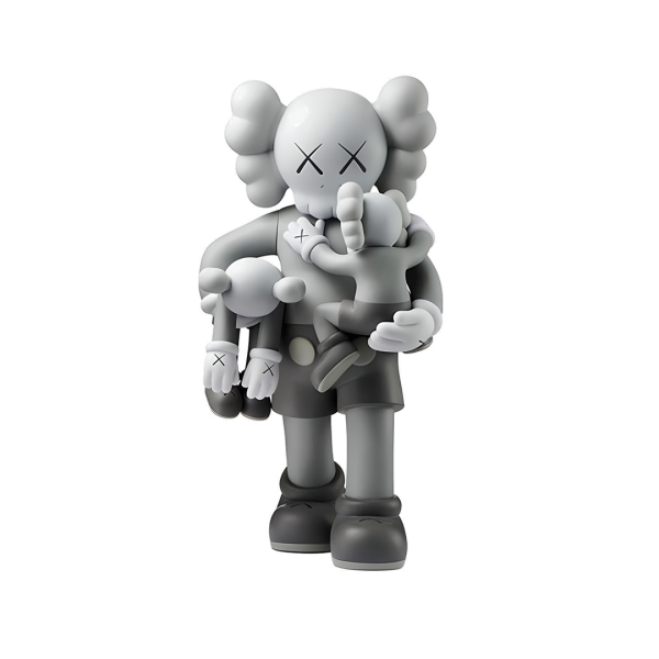 KAWS Clean Slate Vinyl Figure Grey