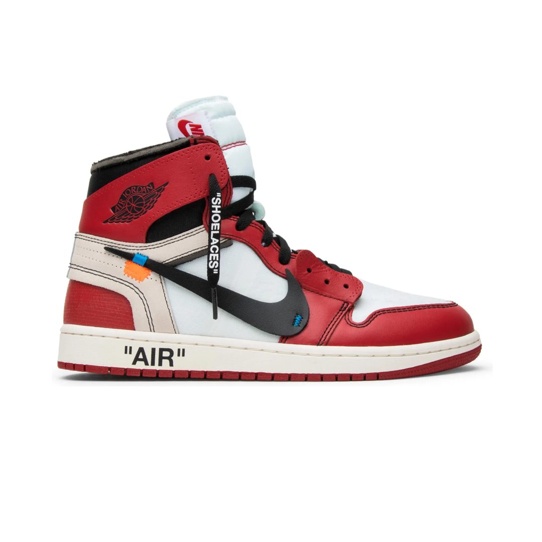 Фото 1: Air Jordan — Off-White x Air Jordan 1 Retro High OG Chicago — доступно в POGO Фото 1: Air Jordan — Off-White x Air Jordan 1 Retro High OG Chicago — доставка рідкісних товарів з-за кордону