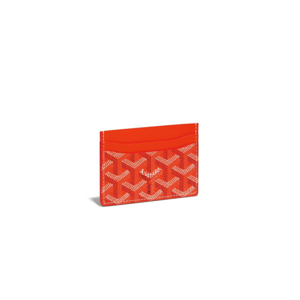 Goyard Saint-Sulpice Card Wallet Orange