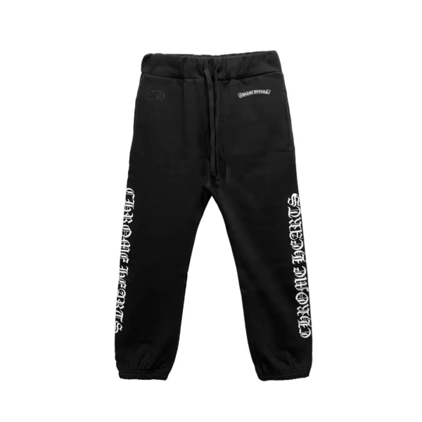 Chrome Hearts Side Rune Scroll Logo Sweatpants