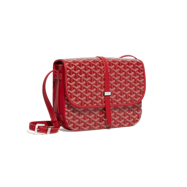 Goyard Belvedere MM Bag Red