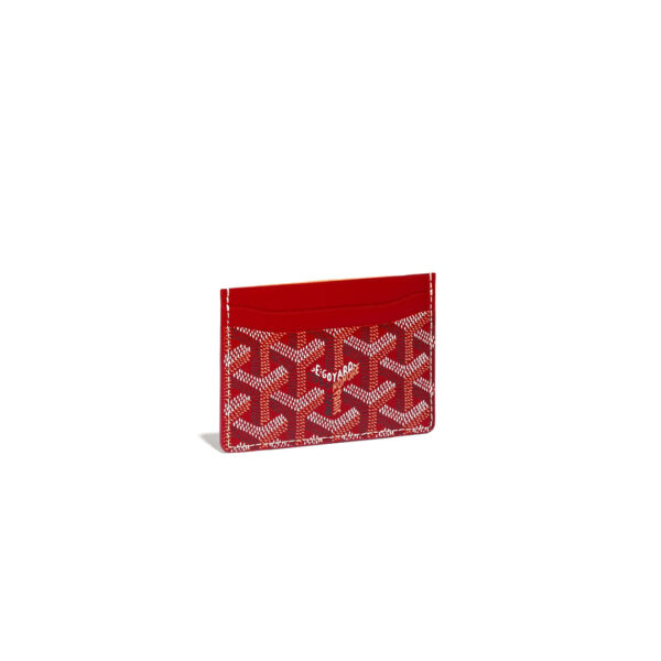 Goyard Saint-Sulpice Card Wallet Red