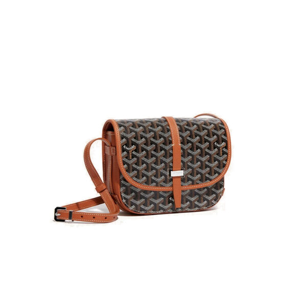 Goyard Belvedere PM Bag Black & Tan