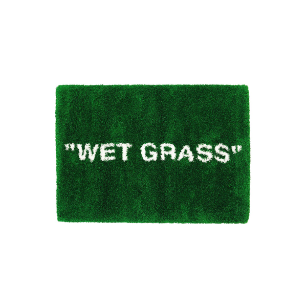 Virgil Abloh x IKEA MARKERAD “WET GRASS” Rug