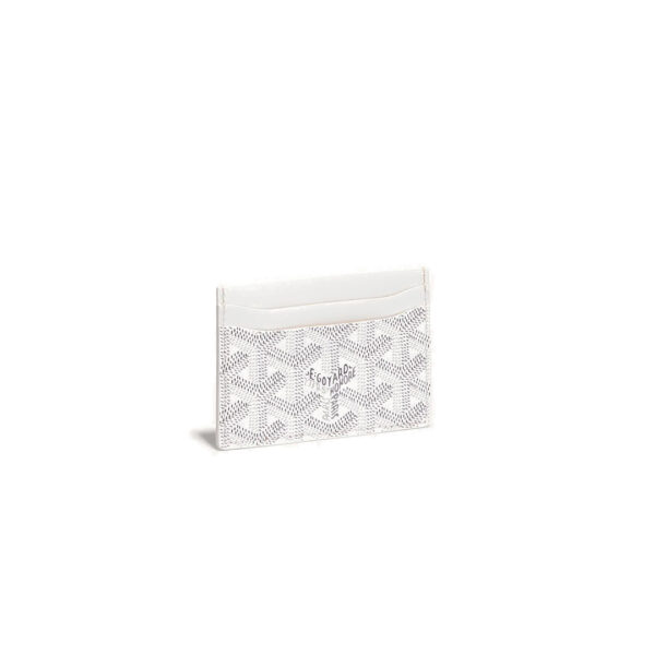 Goyard Saint-Sulpice Card Wallet White