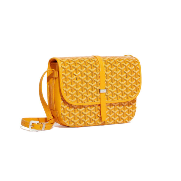 Goyard Belvedere MM Bag Yellow