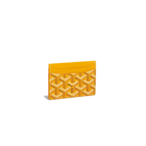 Goyard Saint-Sulpice Card Wallet Yellow