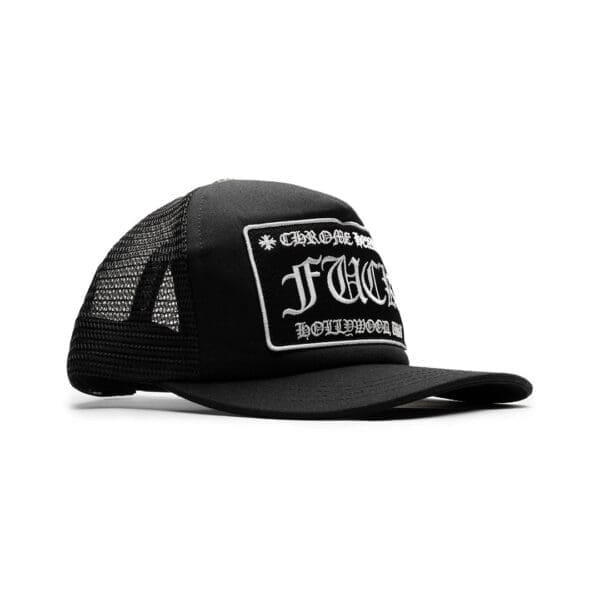 Chrome Hearts Black Baseball Cap