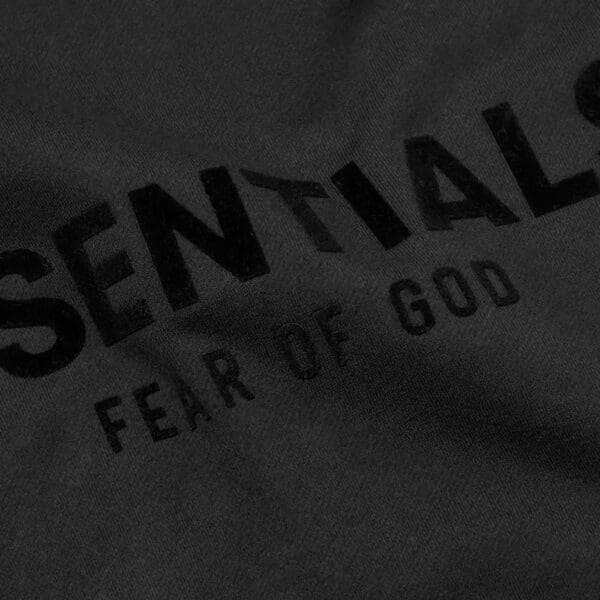 Fear of God Essentials Tee Stretch Limo Black