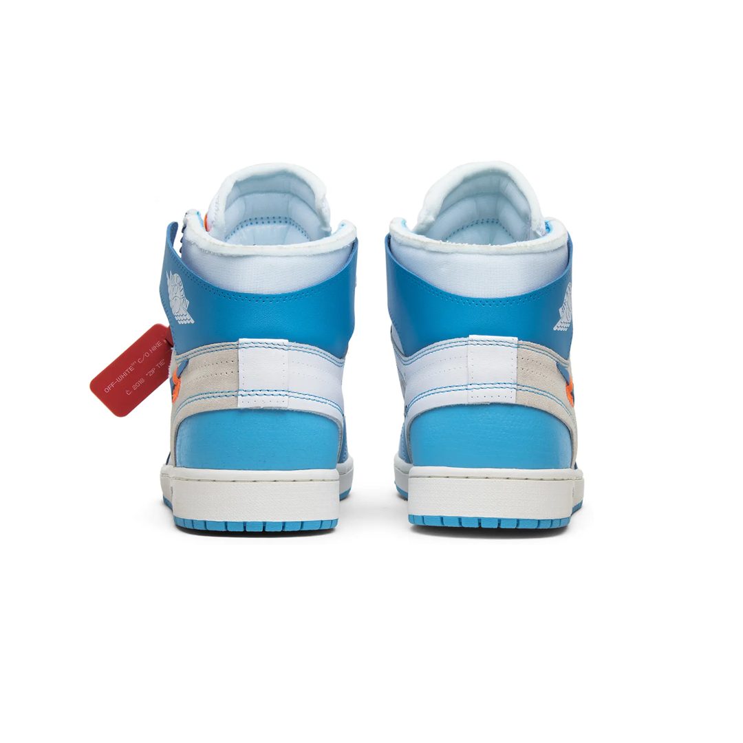 Фото 4: Air Jordan — Off-White x Air Jordan 1 Retro High OG UNC — доступно в POGO Фото 4: Air Jordan — Off-White x Air Jordan 1 Retro High OG UNC — доставка рідкісних товарів з-за кордону