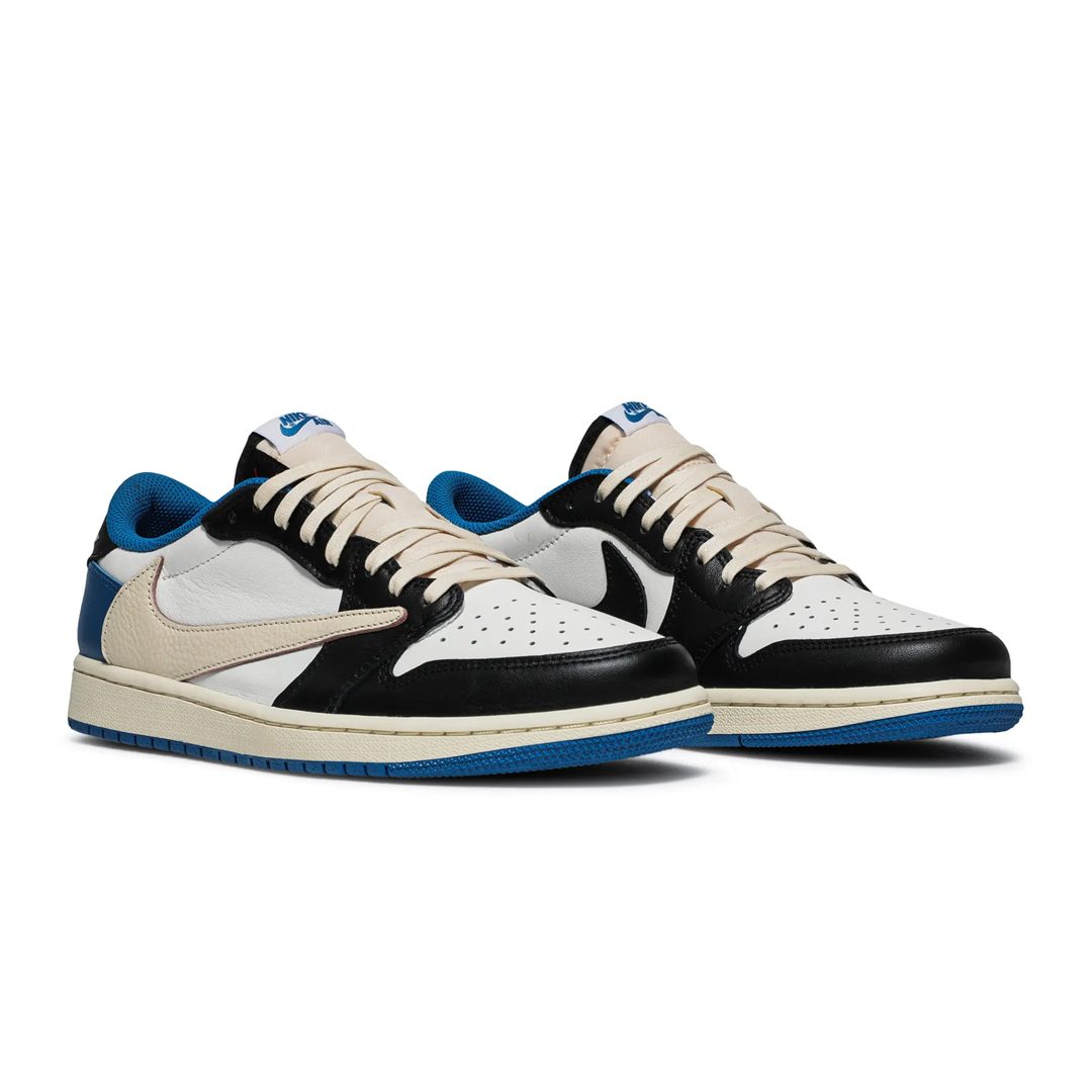 Фото 5: Air Jordan — Travis Scott x Air Jordan 1 Retro Low x Fragment Design — доступно в POGO Фото 5: Air Jordan — Travis Scott x Air Jordan 1 Retro Low x Fragment Design — доставка рідкісних товарів з-за кордону