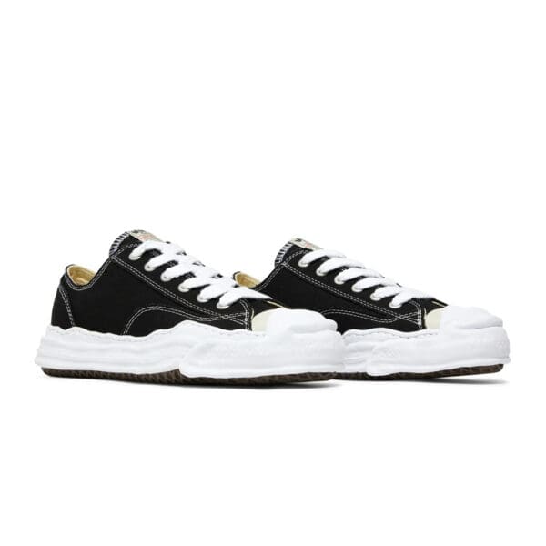 Maison Mihara Yasuhiro Hank OG Sole Canvas Low Черный Белый
