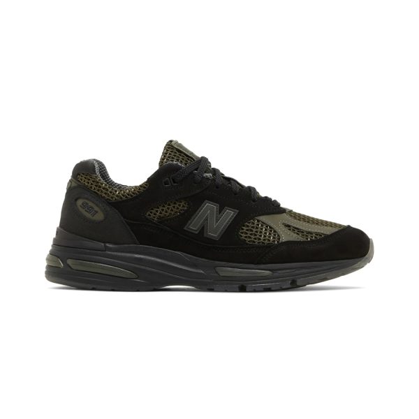 Stone Island x New Balance 991v2 Black Green