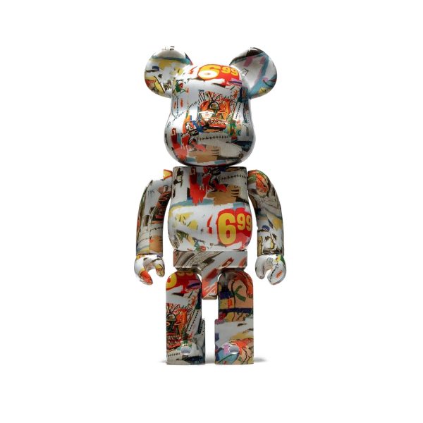 Be@rbrick Andy Warhol x JEAN-MICHEL BASQUIAT #4 1000%