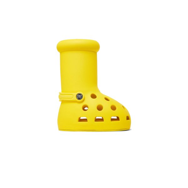 MSCHF x Crocs Big Red Boot Yellow