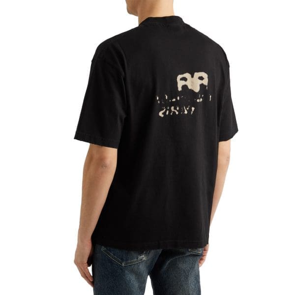 Balenciaga Dirty Paris Printed T-shirt