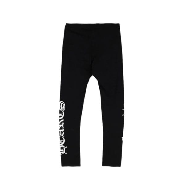 Леггинсы с логотипом Horseshoe Script от Chrome Hearts