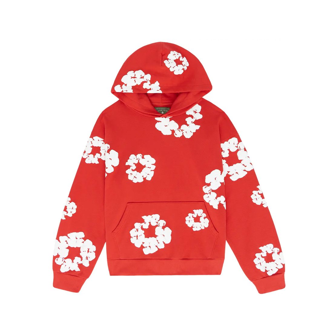 Фото 1: Denim Tears — Denim Tears The Cotton Wreath Sweatshirt Red — доступно в POGO Фото 1: Denim Tears — Denim Tears The Cotton Wreath Sweatshirt Red — доставка рідкісних товарів з-за кордону