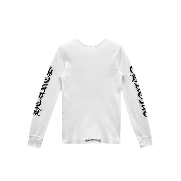 Chrome Hearts Scroll Logo Waffle Thermal Long
