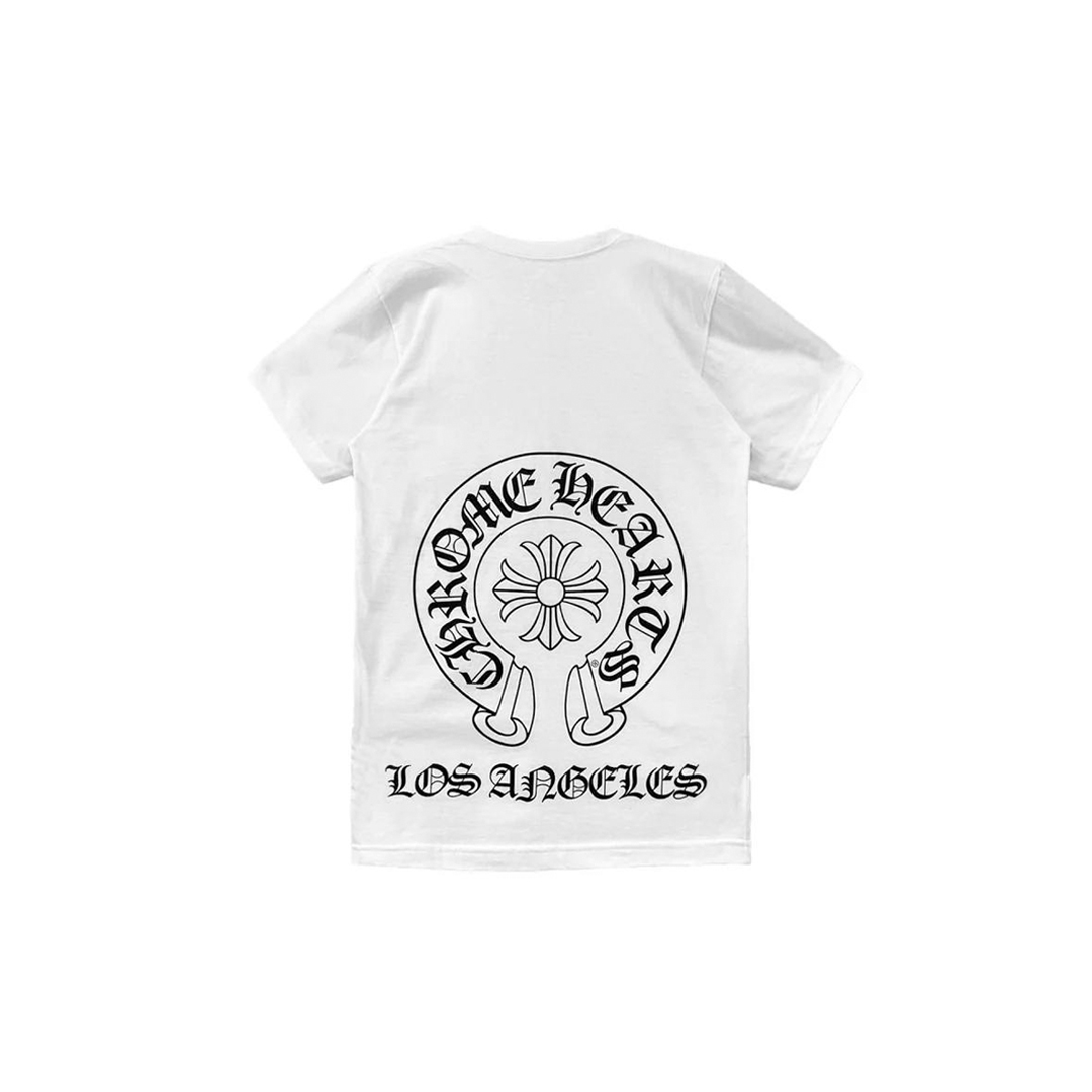 Chrome Hearts Los Angeles Exclusive Horseshoe Short Sleeve Tee