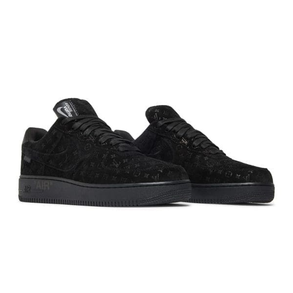 Louis Vuitton x Nike Air Force 1 Low Triple Black