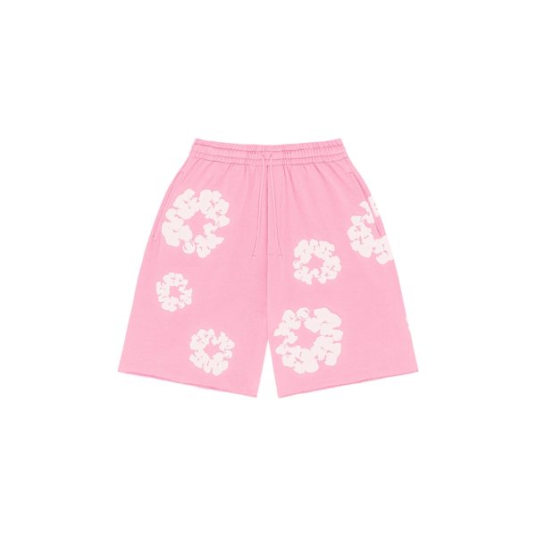 Denim Tears The Cotton Wreath Shorts Pink