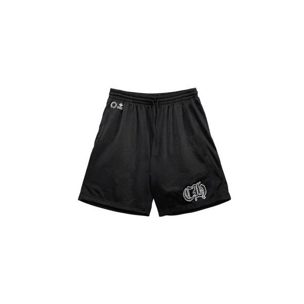 Chrome Hearts Black Mesh Shorts