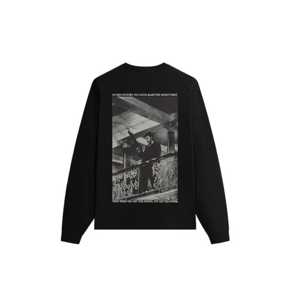 Kith x Scarface Tony Vintage Long Sleeve Pocket Tee