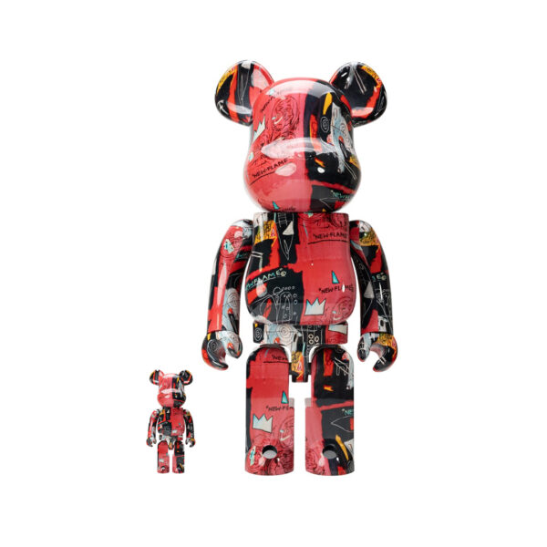 Medicom Andy Warhol x Jean-Michel Basquiat #1 100% 400% set