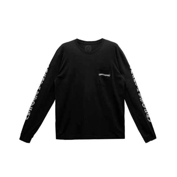 Chrome Hearts Script Scroll Logo Long Tee