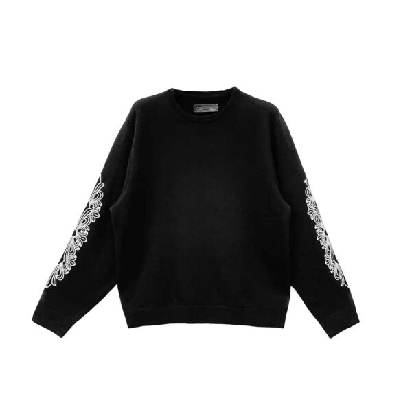Chrome Hearts Cashmere Floral Sweater