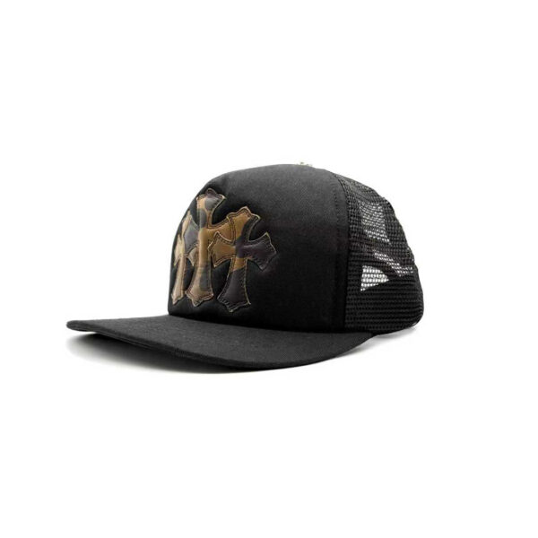 Chrome Hearts Camouflage Triple Cross Leather