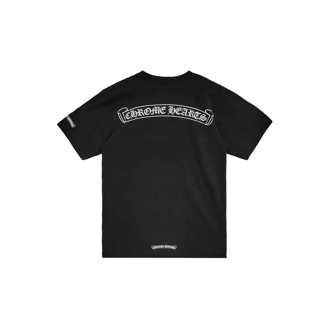 Chrome Hearts Scroll Logo T Shirt