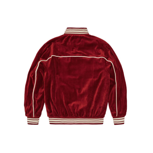 Corteiz Vvs Uptown Jacket Burgundy