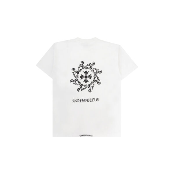 Chrome Hearts Спиральная футболка Honolulu White
