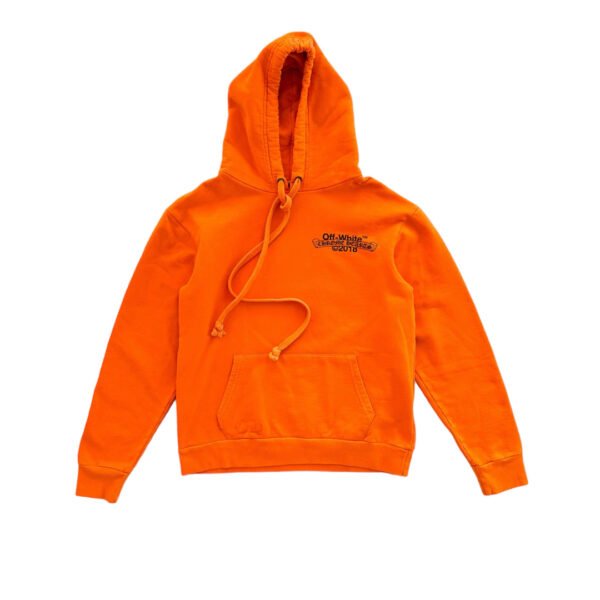 Худи OFF-WHITE x Chrome Hearts эксклюзивно 2018 года