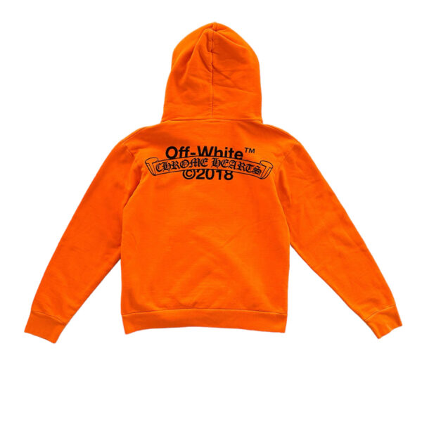 Худи OFF-WHITE x Chrome Hearts эксклюзивно 2018 года