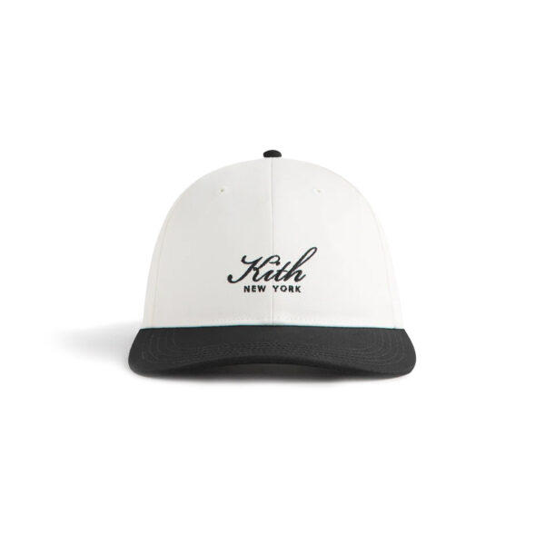 Kith Twill Two Tone New York Script Aaron Black Cap