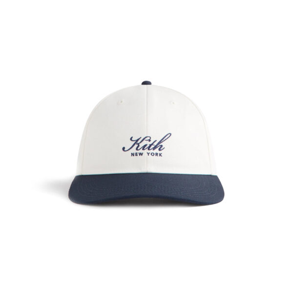 Kith Twill Two Tone New York Script Aaron Blue Cap